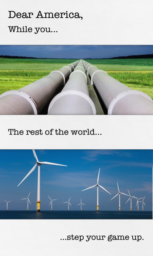 Dear America - Oil v Wind Dear America - Oil v Wind